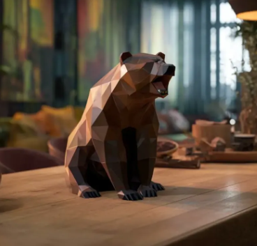Polygonal Bear